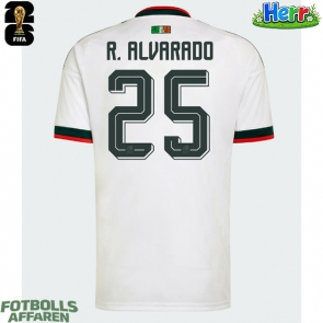 Mexiko Roberto Alvarado #25 Bortatröja VM 2026 Kortärmad